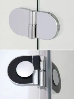 Steinkamp Living Fünfeckdusche 3-teilig 90 X 90 Cm Anschlag Links Inkl. Easypearl