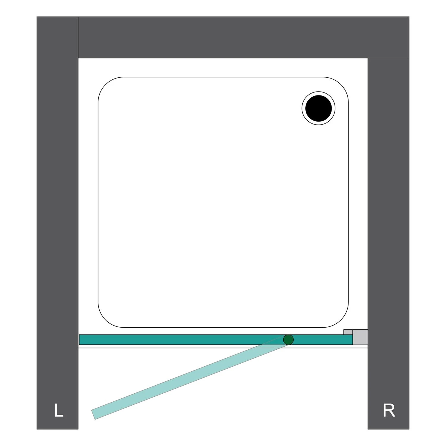 Steinkamp Living Nischentür an Nebenteil 90 x 200 cm Anschlag rechts inkl. easypearl Steinkamp Living Nischentür An Nebenteil 90 X 200 Cm Anschlag Rechts Inkl. Easypearl -Steinkamp steinkamp duschabtrennungen living nischentuer 90 x 6129763
