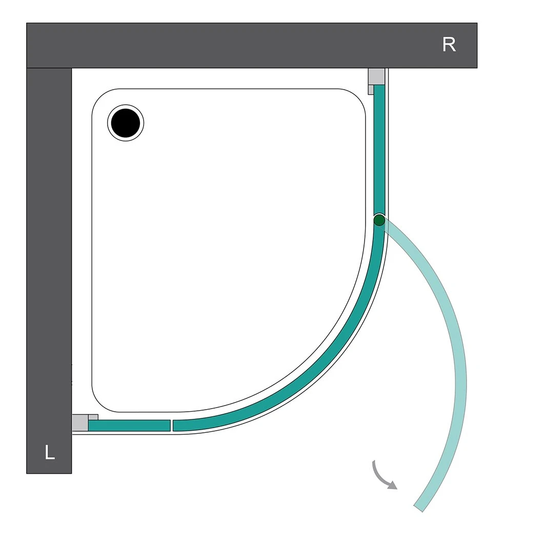 Steinkamp Living Runddusche 3-teilig 90 x 100 cm Radius 55 cm Anschlag rechts inkl. easypearl, mittig mattiert Steinkamp Living Runddusche 3-teilig 90 X 100 Cm Radius 55 Cm Anschlag Rechts Inkl. Easypearl, Mittig Mattiert -Steinkamp steinkamp duschabtrennungen living runddusche 3 teilig 6768468