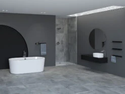 Steinkamp Life Freistehende Badewanne 180 X 80 Cm Mit M5 Ab- Und Überlaufgarnitur -Steinkamp steinkamp freistehende badewanne life 180 x 4272982
