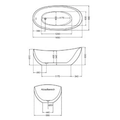 Steinkamp Loft Freistehende Ovalbadewanne 169,5 X 88 Cm -Steinkamp steinkamp freistehende badewannen loft ovalbadewanne 170 7103568